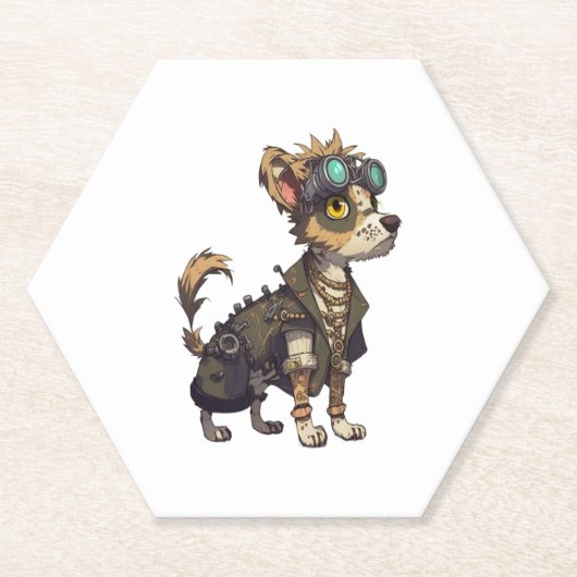 Adventure Dog Kartonnen Onderzetters (Voorkant)