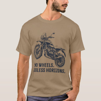 Adventure Dual sport bike T shirt Royal Enfield Hi