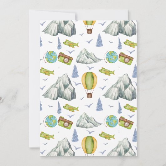 Adventure Explorer 2nd Birthday Invitation (Dos)