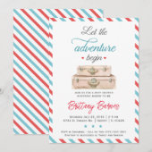 Adventure Genderneutrale Baby shower Kaart (Voorkant / Achterkant)