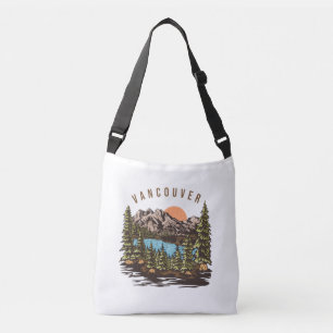 Adventure Hiking Travel Bossica Crossbody Canvas t Tas