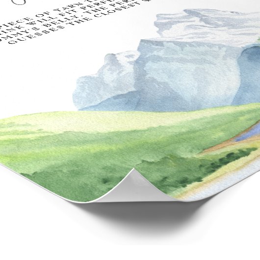 Adventure - hoe groot is mama's buik spel poster (Hoek)