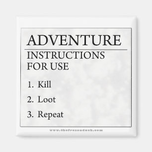 Adventure-instructies Magneet