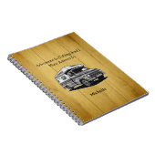 Adventure Is Calling I Must Answer Explore Outdoor Notitieboek (Rechterzijde)