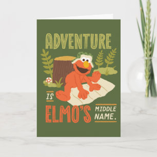 Adventure is Elmo's Midden Naam Kaart