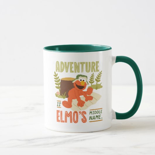 Adventure is Elmo's Midden Naam Mok (Rechts)
