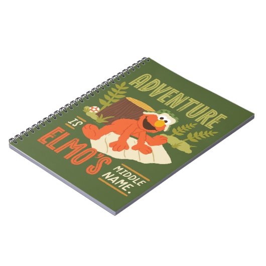 Adventure is Elmo's Midden Naam Notitieboek (Linkerzijde)