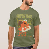 Adventure is Elmo's Midden Naam T-shirt (Voorkant)