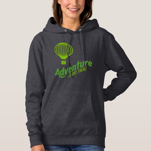 Adventure is out there 2 hoodie (Voorkant)