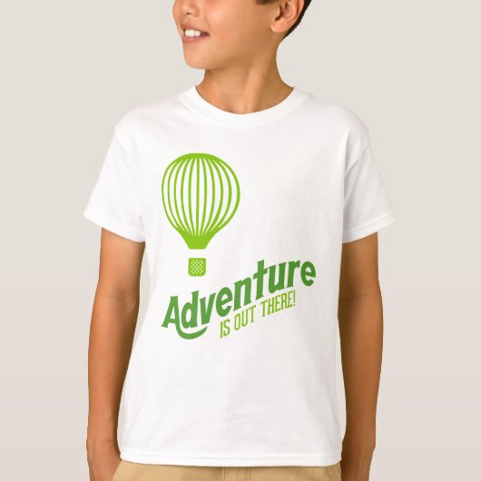 Adventure is out there 2 t-shirt (Voorkant)