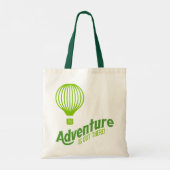 Adventure is out there 2 tote bag (Achterkant)