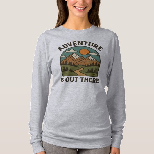 Adventure is Out There T-Shirt Design | Inspirant (Devant)
