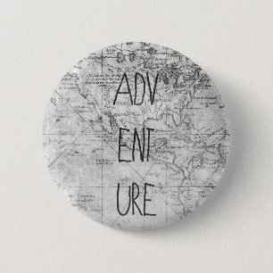 Adventure-kaart Ronde Button 5,7 Cm
