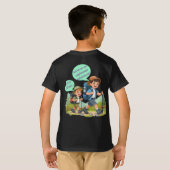 Adventure Kinderen Basic T-shirt (Achterkant volledig)