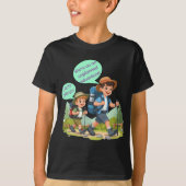 Adventure Kinderen Basic T-shirt (Voorkant)