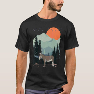 Adventure Landscape Mountain Sun Pine Tree Wild Mu T-shirt