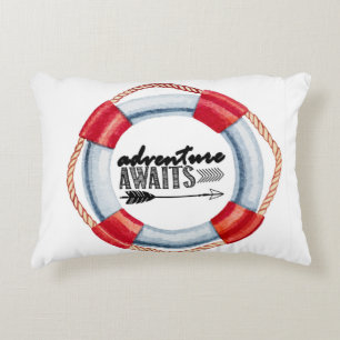 Adventure Life Ring Decoratief Kussen