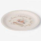 Adventure Little Exken Boho Shower Paper Bord (Gekanteld)