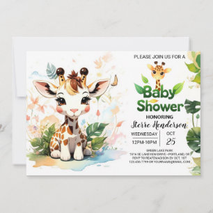 Adventure Little Safari Explorers Baby shower Kaart