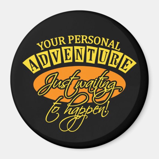 ADVENTURE magnet Magneet (Voorkant)