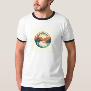 Adventure Men : Téméraire & Brave T-Shirt