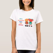 Adventure met kinderen t-shirt (Voorkant)