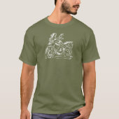 Adventure Motorcycle T-Shirt (Voorkant)