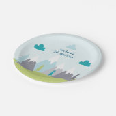 Adventure Mountains Birthday Party Bord (Gekanteld)