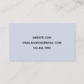 Adventure Mountains en Fog Visitekaartje (Achterkant)