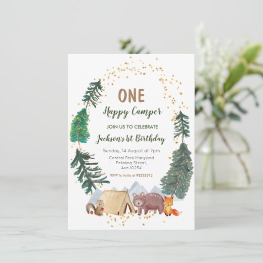 Adventure One Camper première invitation (Debout devant)
