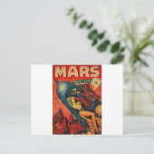 Adventure op Mars Briefkaart (Staand voorkant)