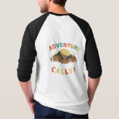 Adventure-oproepen T-shirt (Achterkant)
