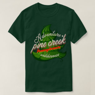 Adventure Pine Creek Pennsylvania wildernis boom T-shirt