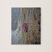 Adventure puzzel in South Point Hawaii jeep (Verticaal)