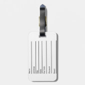 adventure quote bagagelabel (Achterkant verticaal)