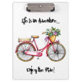 Adventure Quote Klembord (Voorkant)