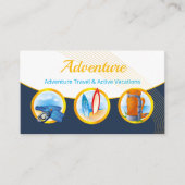 Adventure-reizen | Actieve vakanties Visitekaartje (Voorkant)