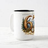 Adventure Retirement 67 Mug – Travel & Outdoors (Devant gauche)