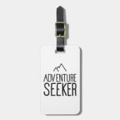 Adventure Seeker Bagagelabel (Voorkant verticaal)