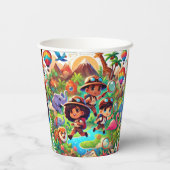 Adventure Seekers Paper Cup Papieren Bekers (Achterkant)