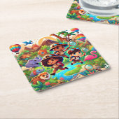 Adventure Seekers Paper Onderzetter (Schuin)