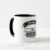 Adventure Since [Year] Custom Coffee  Mok (Voorkant links)