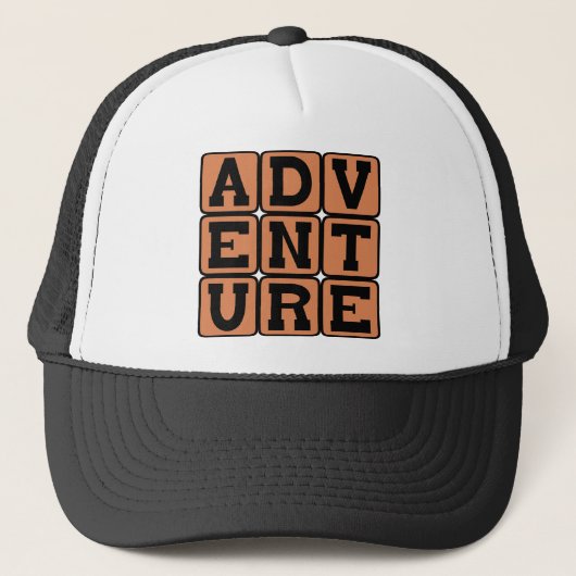 Adventure, spannende ervaring trucker pet (Voorkant)