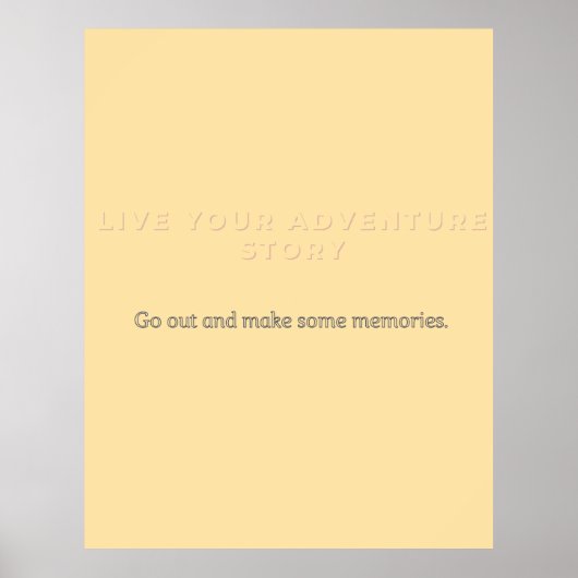 Adventure Story Poster (Voorkant)