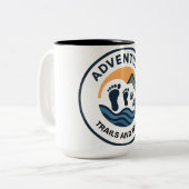 Adventure T en T 2 Toned Mok (Voorkant links)