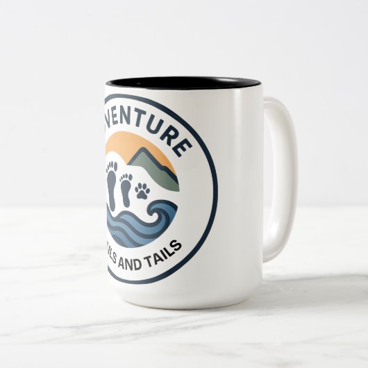 Adventure T et T 2 Toned Mug (Devant droit)