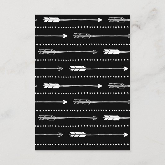 Adventure Theme Baby shower Advieskaart (Achterkant)