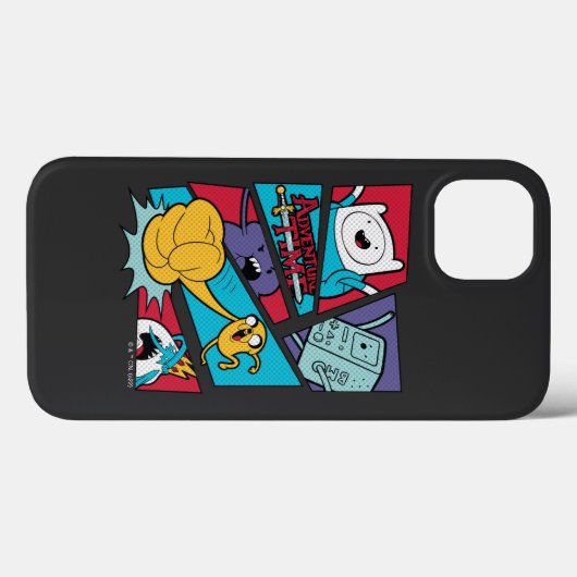 Adventure-tijd | Afbeelding van het Actiepanel Case-Mate iPhone Case (Achterkant (horizontaal))