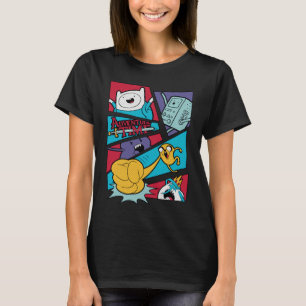 Adventure-tijd Afbeelding van het Actiepanel T-shirt