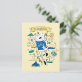 Adventure-tijd | "Algebraic" Finn Sketch Briefkaart (Staand voorkant)